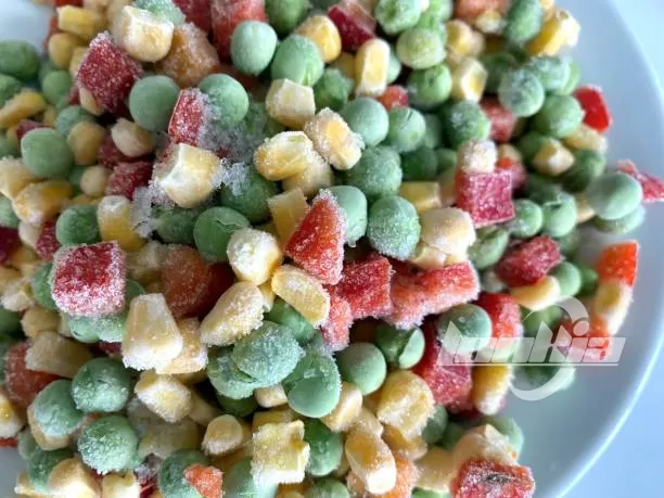 Step-by-Step Workflow of a Frozen Vegetable Processing Line