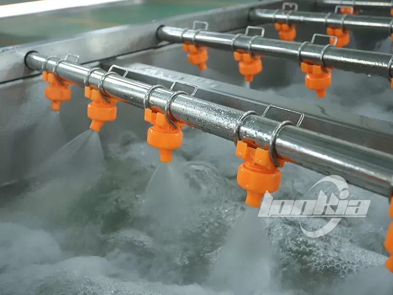 washing system of bubble washer