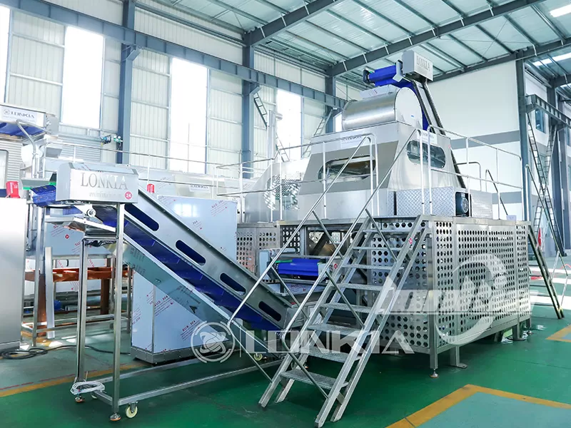 Steam peeling machine factory