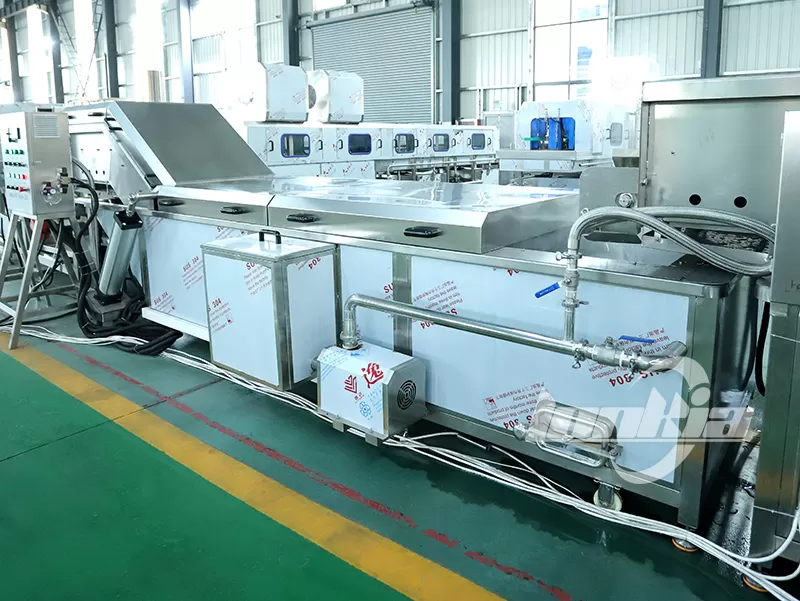 vegetable blanching machine factory